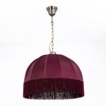 Citilux Базель CL407133 Люстра подвесная с бордовым абажуром