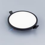 Citilux Омега CLD50R152 LED Встраиваемый светильник с диммером Чёрный