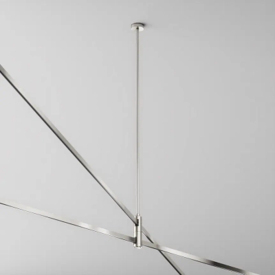 Крепление потолочное Long двойное 700мм Flarity платина, TRA159C-D1-PT. TM Maytoni