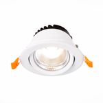 ST211.538.10.36 Св-к встр. Белый LED 1*10W 3000K 750Lm Ra80 36° IP20 D109xH65 220-240V