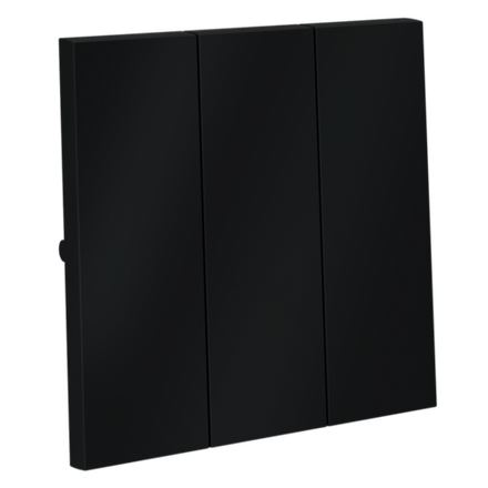 VLS000507 Клавиши для выключателя/переключателя трехклавишного, S70 (графит). (ТМ Maytoni)