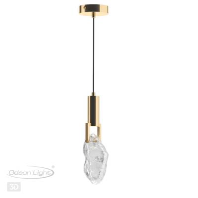 4372/5L MIDCENT ODL23 339 античная бронза/металл/стекло Подвесной св-к IP20 LED 5W 200Лм 3000K LIA