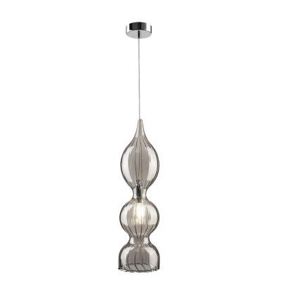 Светильник подвесной Crystal Lux IRIS SP1 B SMOKE 2074/201