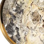 5079/50L L-VISION ODL24 535 зол/серо-бежевый/металл/натур.камень/акрил Настенный светильник с переключ.цветов.темпер. LED 50W 3000К/4000K/6000K BERGI