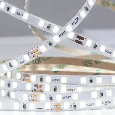 Светодиодная лента 24V 9,6W/m 4000К 5м Arte Lamp TAPE A2412005-02-4K, LED