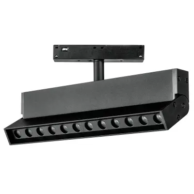 259047 Светильник 48V поворотный д/трека UNO LED 12W 800LM 24G ЧЕРНЫЙ МАТОВЫЙ 4000K Lightstar