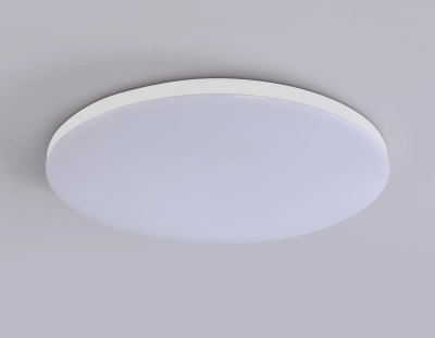 Потолочный светодиодный светильник с Wi-Fi Яндекс Алисой/Tuya/Smart Home/Alexa FZ2001 WH белый IP54 20W 3000K-6500K+RGB D300*55 (ПДУ ИК)