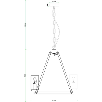 Подвесная люстра Arte Lamp DALIM A7014SP-5BK, 5хE14