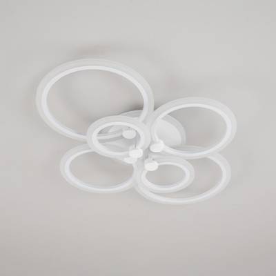 Citilux Сента CL237B160E RGB Люстра с пультом Белая