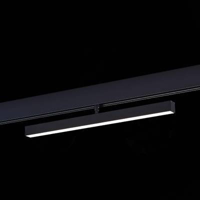 ST802.446.12 Магнитный трековый светильник Черный LED 1*12W 4000K 750Lm Ra&gt;90 120° IP20 L405xW22,5xH92 48VV