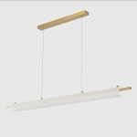 Светильник подвесной Crystal Lux TUNNEL SP40 LED BRASS 3780/240