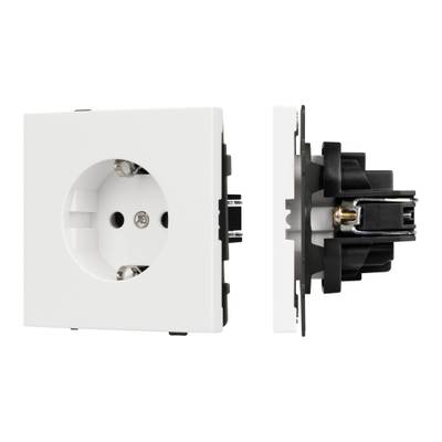 Механизм электрической розетки SCT-TENDO-MEU1-SFPL-WH (230V, 16A) (Arlight, -)