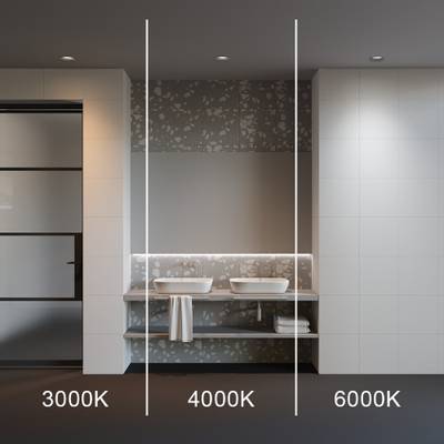 Встраиваемый светильник Okno 3000-4000-6000K 12W 100° IP 44, DL055-12W3-4-6K-B. TM Maytoni