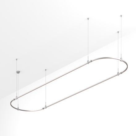 Основание ART-APRIORI-OVAL-HANG-4000x1000 (TN) (Arlight, IP20 Металл, 3 года)