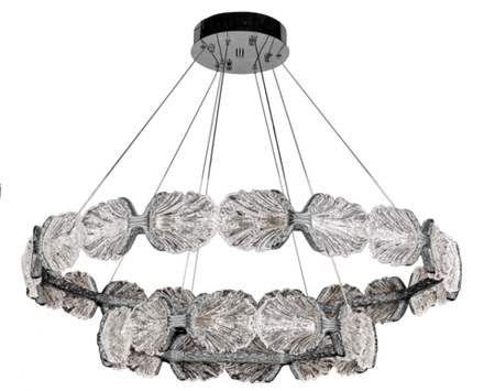 Люстра подвесная Pianta Silver FL1193-10P, LED