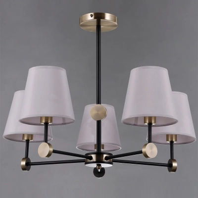 IL0394-5CSQ-24 BK AB CASTOR светильник потолочный ILLUMICO, E14х5