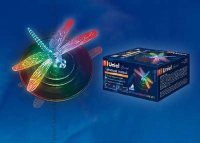 USL-S-106/PT075 Садовый светильник на солнечной батарее Magic dragonfly.Серия Special