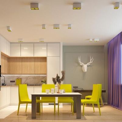 358488 OVER NT20 442 белый/золото Светильник накладной IP20 LED 4000K 10W 220V RECTE