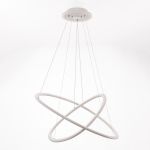 Citilux ТRIO CL215B060E LED Люстра подвесная с пультом Белая