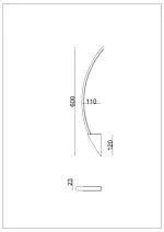 Настенный светильник Arte lamp MISSILE A2039AP-10BK, 1хLED