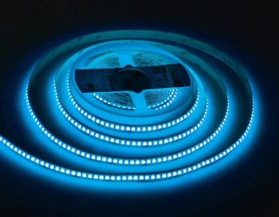 Светодиодная лента GS4951 COB 576Led/ 14W m/ 24V IP20 RGB/ 5m*10mm*3mm кратность резки 31.25mm (4 конт.)