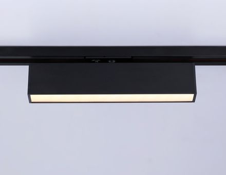 Светильник светодиодный трековый GL6765 BK черный LED 12W 3000K 300*22*48