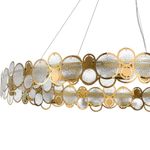 SL6133.313.16 Светильник подвесной ST-Luce Латунь/Дымчатый G9 16*5W 4000K