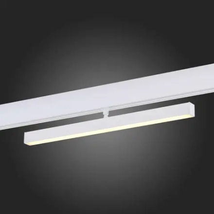 ST802.536.12 Магнитный трековый светильник Белый LED 1*12W 3000K 900Lm Ra>90 120° IP20 L405xW22,5xH92 48VV