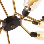 SL1174.303.12 Люстра подвесная ST-Luce Латунь/Коньячный G9 12*3W