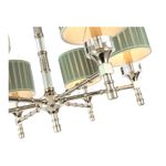 SL1121.103.06 Люстра подвесная ST-Luce Никель/Оливковый E14 6*40W