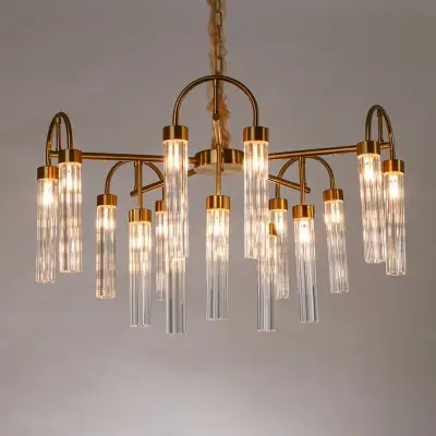 Подвесная люстра Arte Lamp BORGIA A4088LM-15AB, 15хG9