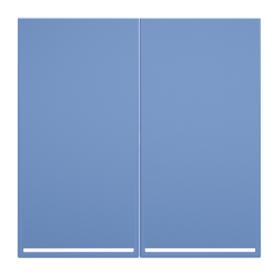 VLS000415 Клавиши для выключателя/переключателя двухклавишного с подсветкой, S70 (деним). (ТМ Maytoni)