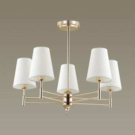 4436/5C NEOCLASSI LN20 72 золотой, белый Люстра потолочная E14 5*40W 220V DORIS