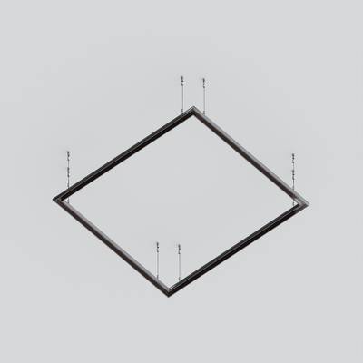 Шинопровод 2м Exility низкопрофильный подвесной круглый, TRXM034-R-412B. TM Maytoni