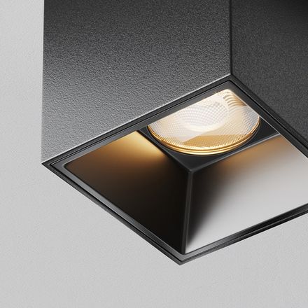 Потолочный светильник Alfa LED 2700K 5Вт 50° IP 20, C064CL-5W2.7K-SQ-B. TM Maytoni