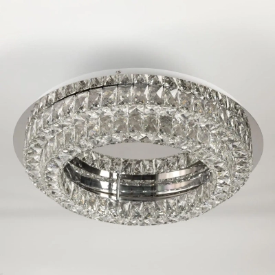 Eletto Olimpia EL330C80.1 LED Люстра хрустальная с пультом Хром