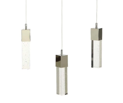 08510-3AS(4000K) Подвес Аква хром w30 h180 PowerLed 15W (4000К)