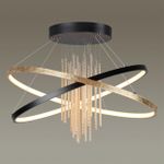 3901/70CL L-VISION ODL22 377 черный/золотистый/металл Потолочный светильник IP20 LED 70W 3340Лм 4000K MONICA