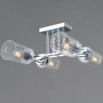 IL0780-4CSQ-25 CR NAPLES светильник потолочный ILLUMICO, E14х4