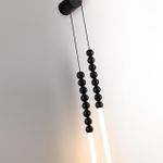 7149/16WL HIGHTECH ODL26 Настенный светильник  черный/акрилл/металл IP20 LED 16W 1200Лм 3500K 300° 220V MONELLA