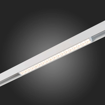 ST361.536.18 Магнитный трековый светильник белый LED 1*18W 3000K 1 407Lm Ra>80 36° IP20 L331xW22xH44 48V