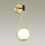 4810/1W PENDANT ODL21 493 золтой/черный/белый Бра с выкл. E14 1*40W FLARI