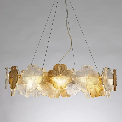 Подвесная люстра ARTE LAMP MALLIKA A4077SP-10GO, 10хE14
