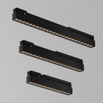 Уличный трековый светильник Points Exility IP 4000К 24Вт 36° черный O-TR02-2-S-24WB4K. TM Maytoni