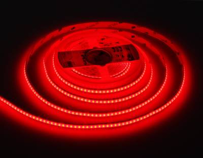 Светодиодная лента GS4951 COB 576Led/ 14W m/ 24V IP20 RGB/ 5m*10mm*3mm кратность резки 31.25mm (4 конт.)