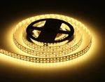 Светодиодная лента двухрядная GS1601 2835 240Led/ 19.2W m/ 12V IP20 3000K/ 5000*14*1.2mm/ кратность резки 25mm (2 конт.)