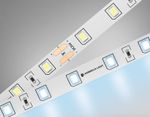 Светодиодная лента GS3003 2835 60Led/ 6W m/ 24V IP20 6500K/ 5000*8*1.2mm/ кратность резки 100mm (2 конт.)