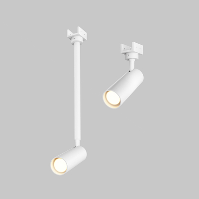 Уличный трековый светильник Фокус / Focus Led Elasity IP 3000K 8Вт 55° белый, O-TR01-2-P-8WW3K. TM Maytoni