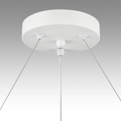 8254/9 COMFI LN25 белый металл Светильник подвесной LED GX53 8*7W 220V LUAZANA