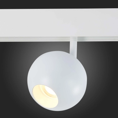 ST354.536.12 Магнитный трековый светильник белый LED 1*12W 3000K 680Lm Ra>80 36° IP20 L120xW100xH195 48V
